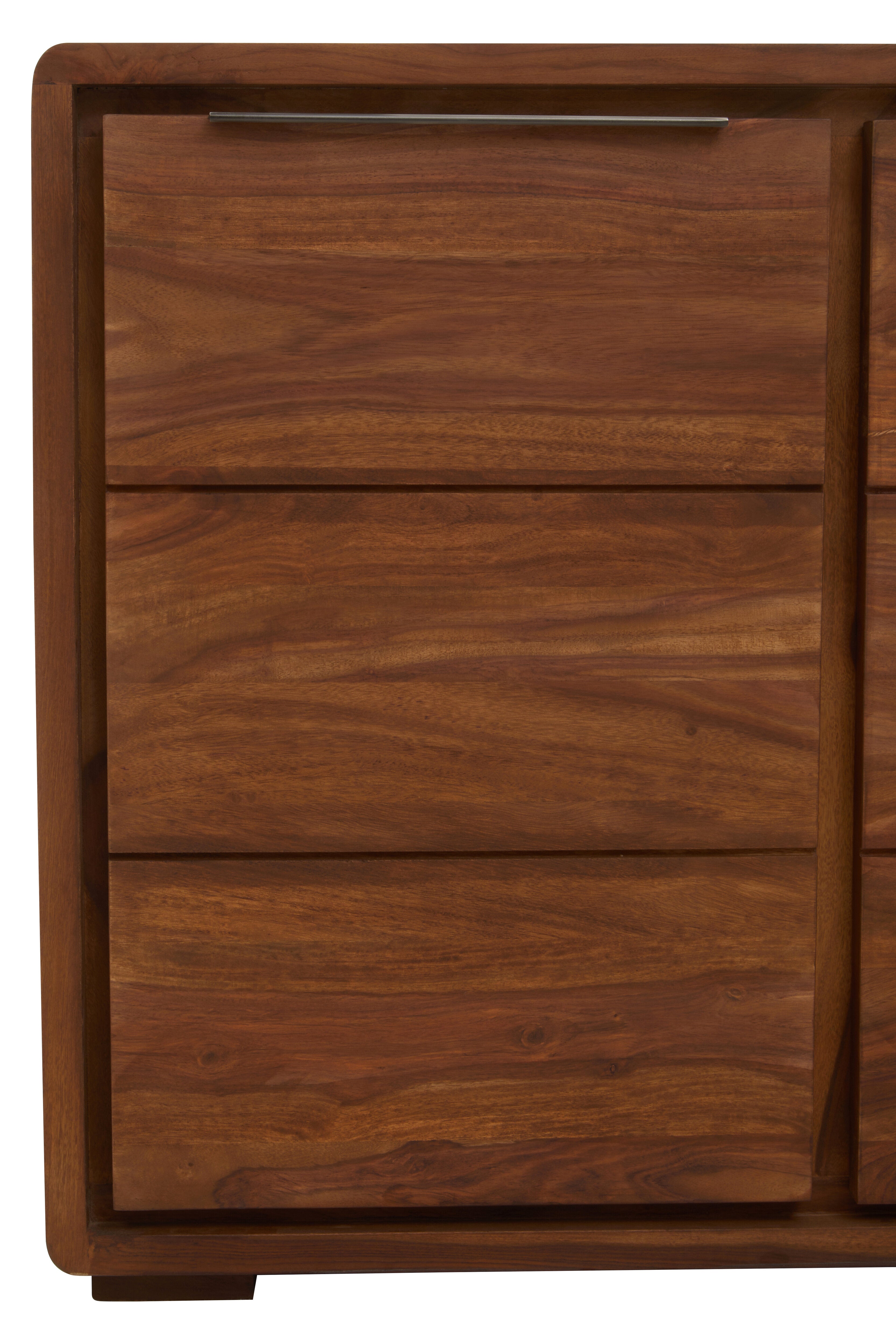 Indo Sheesham & Brown Acacia Wood Sideboard